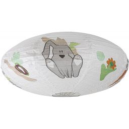 Rabalux Hopply lampa podsufitowa 1x40 W biała-multikolor 71408