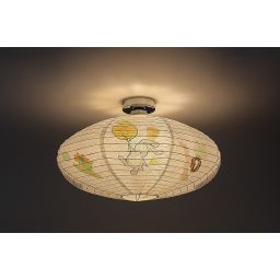Rabalux Hopply lampa podsufitowa 1x40 W biała-multikolor 71408