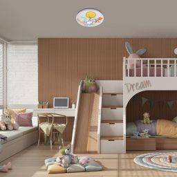 Rabalux Hopply plafon 1x24 W biały-multikolor 71409