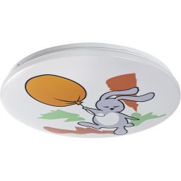 Rabalux Hopply plafon 1x24 W biały-multikolor 71409