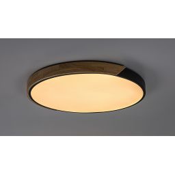 Rabalux Maple2 lampa podsufitowa 42 W czarna-drewno 71418