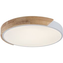 Rabalux Maple2 lampa podsufitowa 42 W biały-drewno 71419