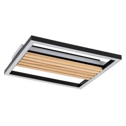 Rabalux Noxelle lampa podsufitowa 26 W czarna 71457