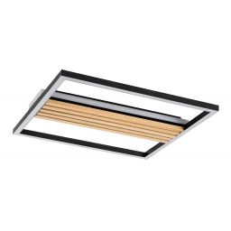 Rabalux Noxelle lampa podsufitowa 30 W czarna 71458