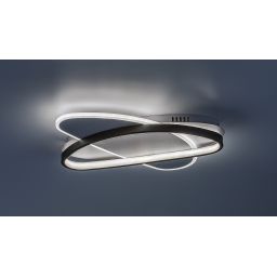 Rabalux Brantiel lampa podsufitowa 57 W biała-czarna 71469