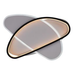Rabalux Brantiel lampa podsufitowa 57 W biała-czarna 71469