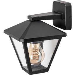 Rabalux Paravento kinkiet zewnętrzny 1x40 W czarny 7147