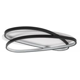 Rabalux Brantiel lampa podsufitowa 57 W biała-czarna 71470
