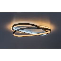 Rabalux Brantiel lampa podsufitowa 57 W biała-czarna 71470