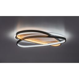 Rabalux Brantiel lampa podsufitowa 57 W biała-czarna 71470