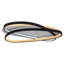 Rabalux Brantiel lampa podsufitowa 57 W biała-czarna 71470