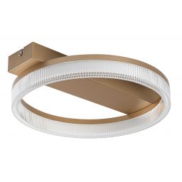 Rabalux Rivona lampa podsufitowa 18 W złota 71471