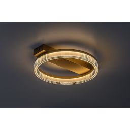 Rabalux Rivona lampa podsufitowa 18 W złota 71471