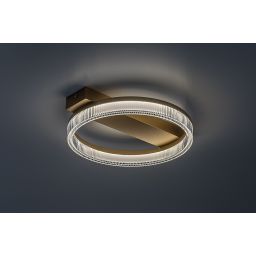 Rabalux Rivona lampa podsufitowa 18 W złota 71471