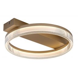 Rabalux Rivona lampa podsufitowa 18 W złota 71471