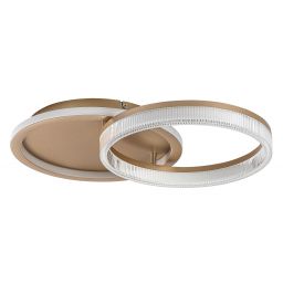 Rabalux Rivona lampa podsufitowa 22 W złota 71472