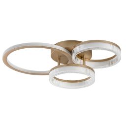Rabalux Rivona lampa podsufitowa 38 W złota 71473