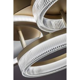 Rabalux Rivona lampa podsufitowa 38 W złota 71473