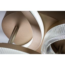 Rabalux Rivona lampa podsufitowa 38 W złota 71473