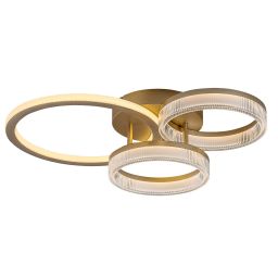 Rabalux Rivona lampa podsufitowa 38 W złota 71473