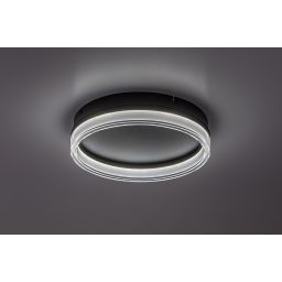 Rabalux Seraphiel lampa podsufitowa 18 W czarna 71478