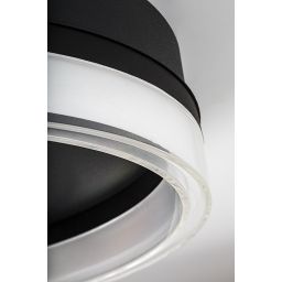 Rabalux Seraphiel lampa podsufitowa 18 W czarna 71478