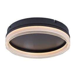 Rabalux Seraphiel lampa podsufitowa 18 W czarna 71478