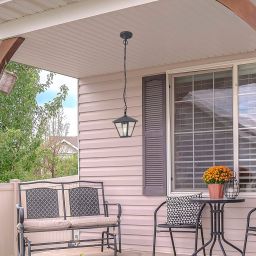 Rabalux Paravento lampa wisząca zewnętrzna 1x40 W czarna 7149