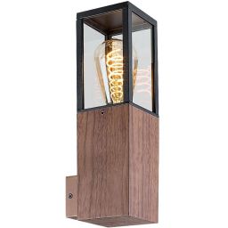 Rabalux Wales kinkiet zewnętrzny 1x60W dąb 7195