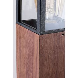 Rabalux Wales lampa stojąca zewnętrzna 1x60W dąb 7196