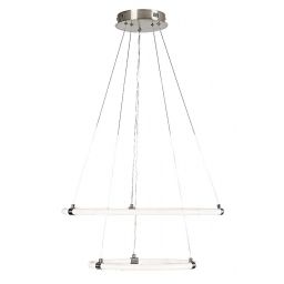 Rabalux Irelia lmapa wisząca 1x55W LED chrom/satyna 72009