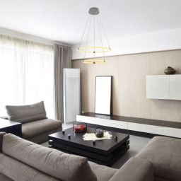 Rabalux Irelia lmapa wisząca 1x55W LED chrom/satyna 72009