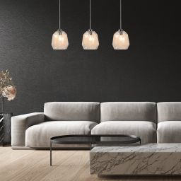 Rabalux Shivani lampa wisząca 1x40W chrom/przezroczysty 72012