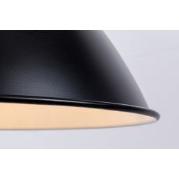 Rabalux Wilbour lampa wisząca 1x60 W czarna 72013