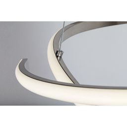 Rabalux Esilda lampa wisząca 1x42W LED chrom/biały 72020