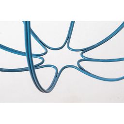 Rabalux Svens lampa wisząca 1x60W czarny mat/niebieski 72024