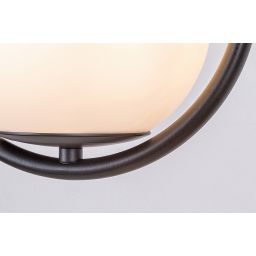 Rabalux Ghita lampa wisząca 1x20 W biała-czarna-przydymiona 72028