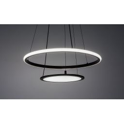 Rabalux Jasero inteligentna lampa wisząca 2x42 W biała-czarna 72040