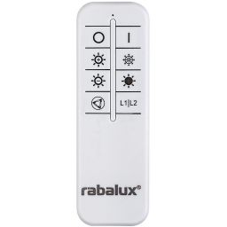Rabalux Jasero inteligentna lampa wisząca 2x42 W biała-czarna 72040