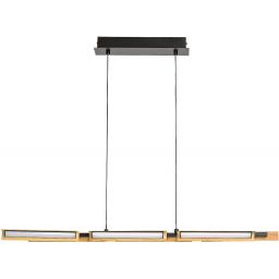 Rabalux Remiel lampa wisząca 1x30W LED czarny/biały 72045