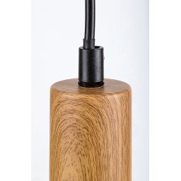 Rabalux Dollien lampa wisząca 1x60W czarny mat 72071