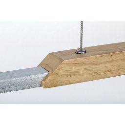 Rabalux Tamur lampa wisząca 1x26W LED buk/biała 72084