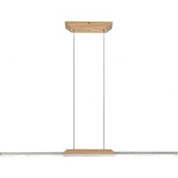 Rabalux Tamur lampa wisząca 1x26W LED buk/biała 72084