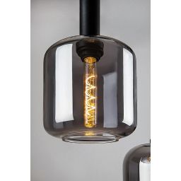 Rabalux Lissandra lampa wisząca 3x40W czarny mat 72103