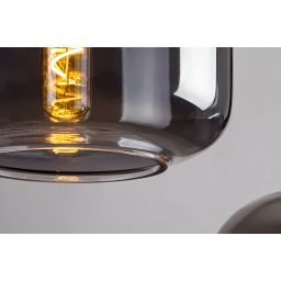 Rabalux Lissandra lampa wisząca 3x40W czarny mat 72103