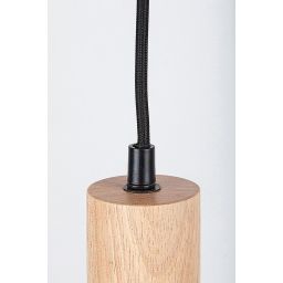 Rabalux Braulia lampa wisząca 1x50W czarny 72131