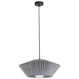Rabalux Revan lampa wisząca 1x6 W czarna-szary/popielaty 72150