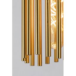 Rabalux Roxas lampa wisząca 1x40W czarny mat/miedź 72151