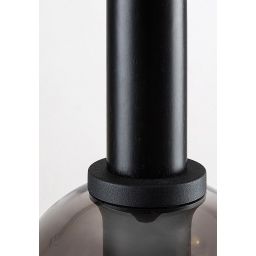 Rabalux Centio lampa wisząca 4x40W czarny/przydymiony 72174