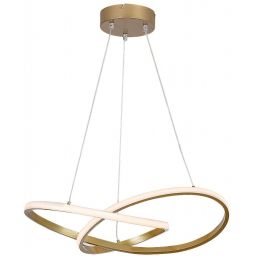 Rabalux Castiel lampa wisząca 36 W biała-złota 72215